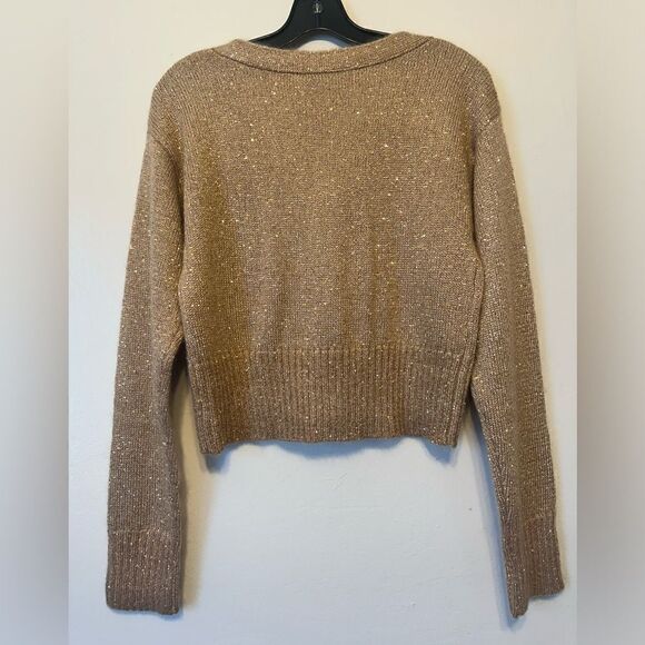 Altuzarra Isa Sequin Crop Cardigan size large, NWT - Picture 7 of 13